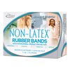 Alliance Rubber Non-Latex Rubber Bands, Size 64, 0.04" Gauge, Cyan Blue, 4oz Box, PK95 ALL42649